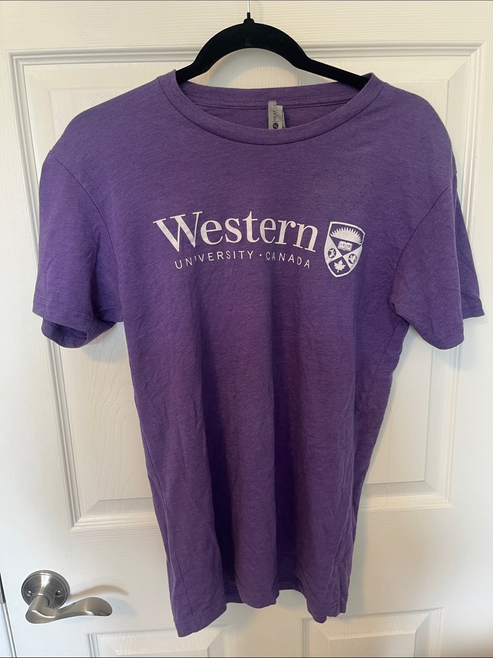 Western University Purple Logo T-Shirt